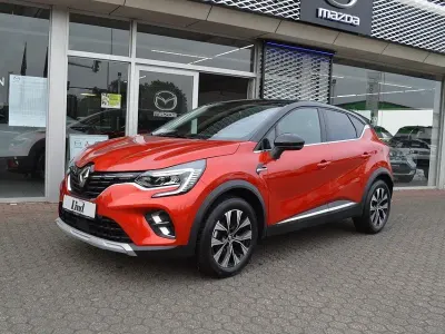 Gebraucht Renault Captur Techno 140 PS (102 kW) 2022 Rot nnp + schwarz gne SUV