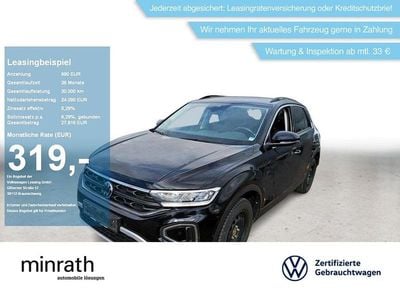 Begagnad VW T-Roc Life 150 HK (110 kW) 2023 Svart SUV