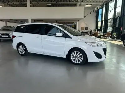 Gebraucht Mazda 5 Center-Line 150 PS (110 kW) 2013 Weiß Van / Kleinbus