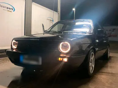 Brugt VW Golf II 90 HK (66 kW) 1990 Sort Hatchback
