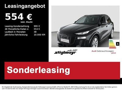 Gebraucht Audi Q6 e-tron S-Line 185 kW (252 PS) 2025 Schwarz SUV