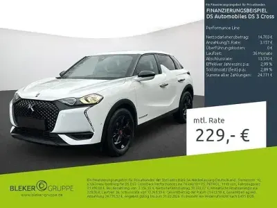 Usata DS Automobiles DS3 Crossback Performance 102 CV (75 kW) 2022 Bianco SUV