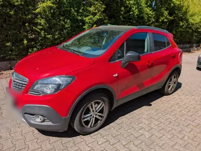 Begagnad Opel Mokka Color Edition 136 HK (100 kW) 2016 Röd SUV