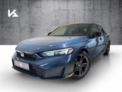 Neu Honda Civic Hybrid 184 PS (135 kW) 2025 Blau Limousine