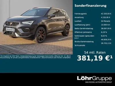 Neu Cupra Ateca 190 PS (139 kW) 2026 Schwarz SUV