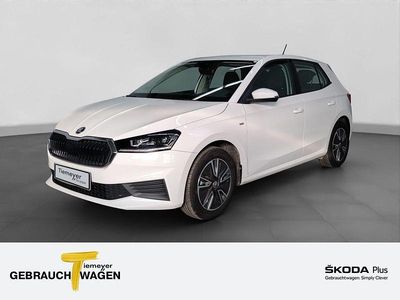 Gebraucht Skoda Fabia Tour 65 PS (47 kW) 2023 Weiß Limousine