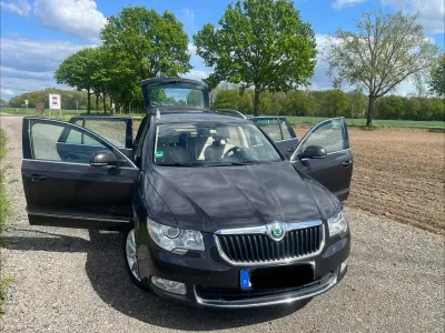Gebraucht Skoda Superb Elegance 160 PS (117 kW) 2010 Braun Kombi