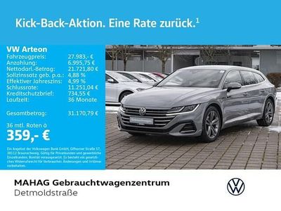 Gebraucht VW Arteon R-line 190 PS (139 kW) 2022 Mondsteingrau Kombi