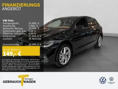 Uusi VW Polo Edition 116 HP (85 kW) 2025 Musta Sedan