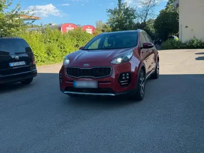 Gebraucht Kia Sportage GT-Line 185 PS (136 kW) 2015 Rot SUV