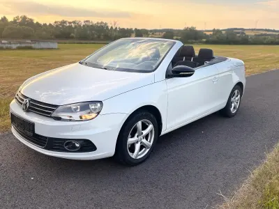 Gebraucht VW Eos 120 PS (88 kW) 2013 Weiß Cabrio