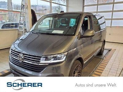 Indiumgrau metallic (metallic) Gebraucht 2021 VW Multivan Generation Six Van | 47.800 € (Fairer Preis)