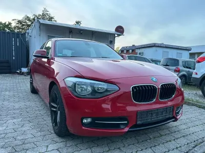 Gebraucht BMW 118 Sport Line 143 PS (105 kW) 2012 Rot Kleinwagen