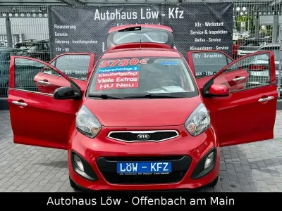 Gebraucht Kia Picanto 69 PS (50 kW) 2015 Rot Kleinwagen