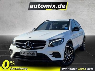 Gebraucht Mercedes GLC220 AMG line 170 PS (125 kW) 2018 Polarweiss  unilack SUV