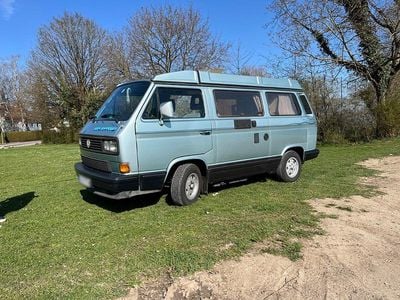 Second-hand VW T3 69 CP (50 kW) 1990 Albastru Van