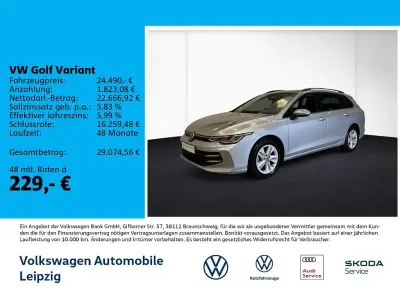 Gebraucht VW Golf VIII Life 116 PS (85 kW) 2025 Silber Kombi
