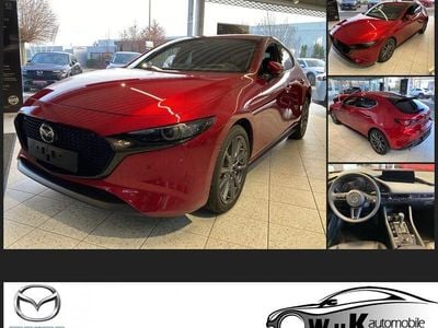 Second-hand Mazda 3 Exclusive-Line 122 CP (89 kW) 2023 Roșu Hatchback