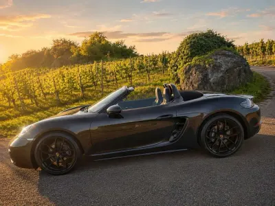 Gebraucht Porsche 718 Edition 299 PS (219 kW) 2025 Schwarz Cabrio