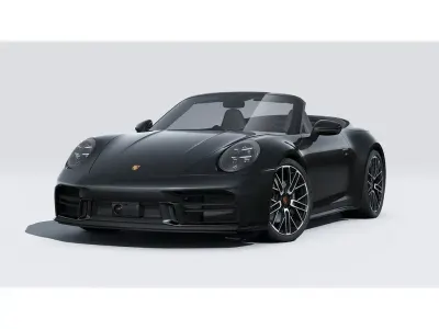 Neu Porsche 911 Carrera Cabriolet 394 PS (289 kW) 2026 Schwarz Cabrio