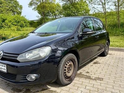 Usata VW Golf VI Comfortline 80 CV (58 kW) 2009 Nero Utilitaria