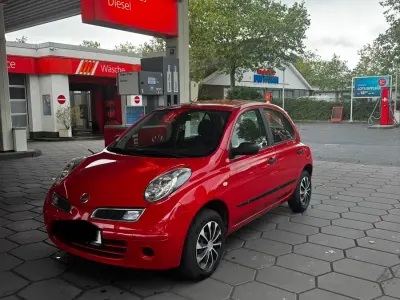 Gebraucht Nissan Micra 65 PS (47 kW) 2009 Rot Kleinwagen