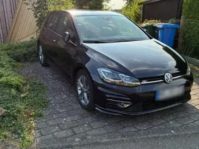 Brugt VW Golf VII R-line 150 HK (110 kW) 2019 Sort Sedan