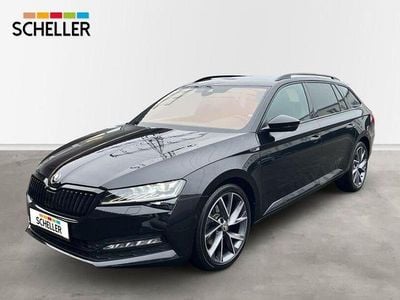Gebraucht Skoda Superb SportLine 200 PS (147 kW) 2021 Schwarz Kombi
