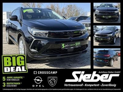 Gebraucht Opel Grandland X GS Line 131 PS (96 kW) 2022 Diamant schwarz/karbon schwarz SUV