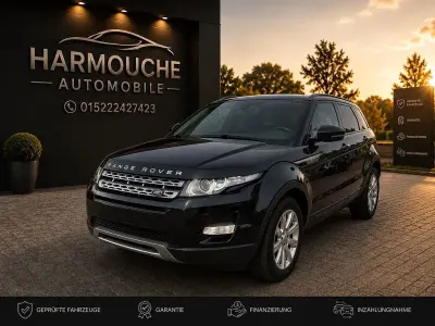Gebraucht Land Rover Range Rover evoque Pure 150 PS (110 kW) 2012 Schwarz SUV