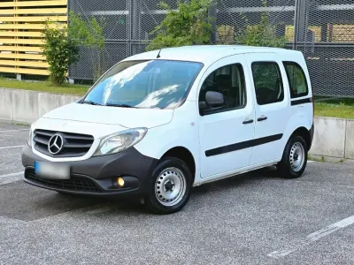 Gebraucht Mercedes Citan 108 75 PS (55 kW) 2015 Weiß Van / Kleinbus