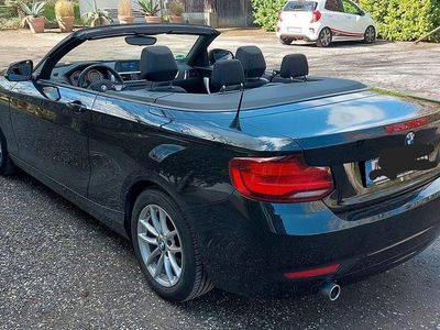 Second-hand BMW 218 Advantage 136 CP (100 kW) 2019 Negru Cabrio