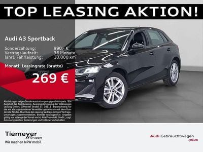 Gebraucht Audi A3 Advanced 150 PS (110 kW) 2025 Schwarz Limousine