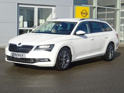Gebraucht Skoda Superb LAURIN & KLEMENT 272 PS (200 kW) 2019 Candyweiss Kombi