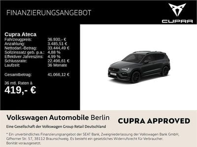 Nouă Cupra Ateca 150 CP (110 kW) 2026 Gri SUV