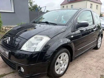 Gebraucht Citroën C2 Sport Chic 73 PS (53 kW) 2008 Schwarz Kleinwagen