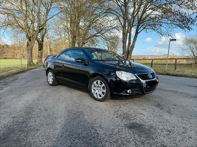 Gebraucht VW Eos 122 PS (89 kW) 2009 Schwarz Cabrio