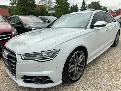 Usata Audi S6 Exclusive 450 CV (330 kW) 2015 Bianco Berlina