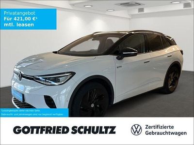 Gebraucht VW ID.4 GTX 219 kW (299 PS) 2023 Gletscherweiß metallic SUV
