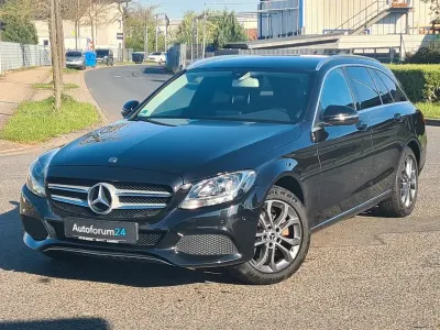 Gebraucht Mercedes C180 156 PS (114 kW) 2017 Schwarz Kombi