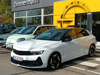 Gebraucht Opel Astra GSe 224 PS (164 kW) 2023 Arktis weiß (uni) Limousine