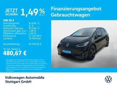 Usata VW ID.3 GTX 239 kW (326 CV) 2025 Nero Utilitaria