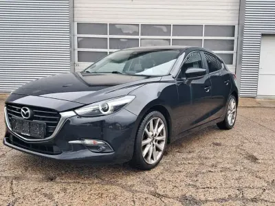 Gebraucht Mazda 3 Optimum 120 PS (88 kW) 2017 Schwarz Limousine