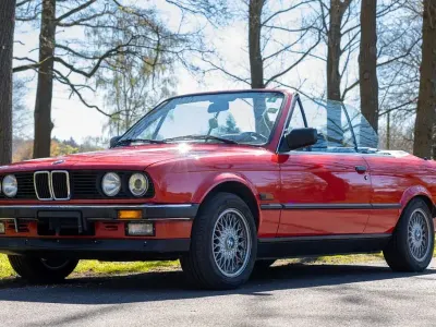 Gebraucht BMW 320 Cabriolet 129 PS (94 kW) 1990 Rot Cabrio