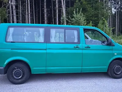 Gebraucht VW T5 131 PS (96 kW) 2008 Grün Van