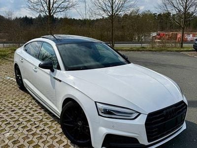Usata Audi A5 S-Line 190 CV (139 kW) 2019 Bianco Coupé