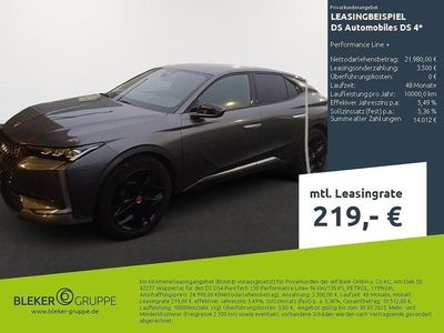 Gebraucht DS Automobiles DS4 Performance Line Plus 131 PS (96 kW) 2022 Grau/typ aussenverkleidung met Limousine