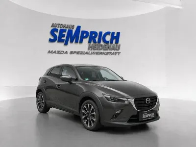 Gebraucht Mazda CX-3 Exclusive-Line 121 PS (88 kW) 2019 Titanium flash SUV