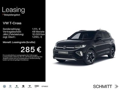 Deep black perleffekt Neu 2026 VW T-Cross R-line SUV | 38.399 €