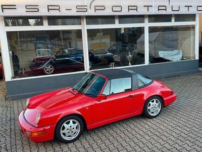 Gebraucht Porsche 911 Carrera Cabriolet 250 PS (183 kW) 1990 Rot Cabrio